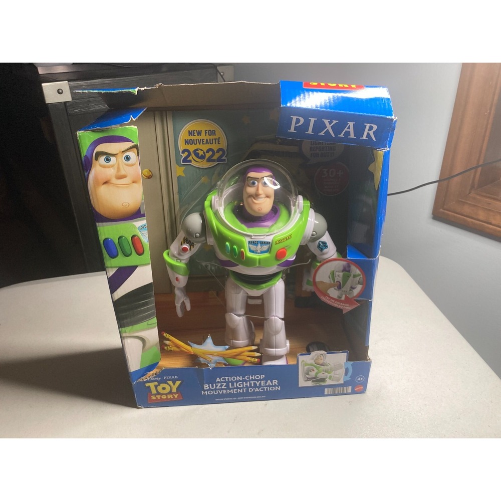 Disney Pixar Toy Story Action Chop Buzz Lightyear New in Box NIB Tested